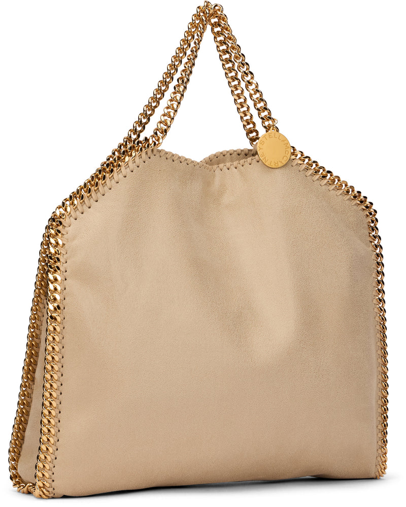 Stella Mccartney Falabella Tote Bag — Beige Polyester