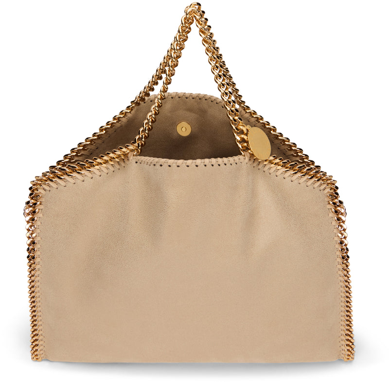 Stella Mccartney Falabella Tote Bag — Beige Polyester
