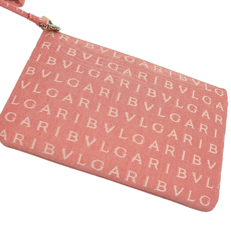Bvlgari Logomania Canvas Pink Bag