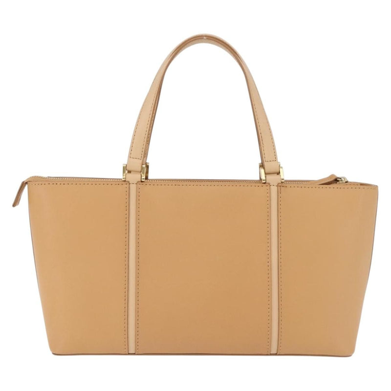 Burberry Handbag Leather Beige Bag