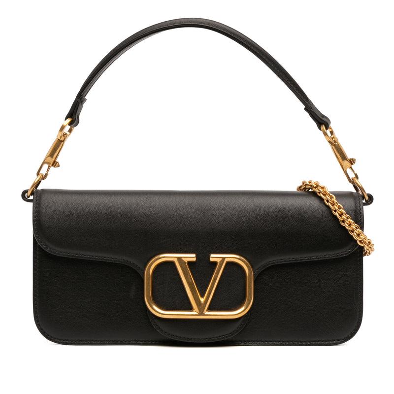 Calfskin VLogo Loco Satchel