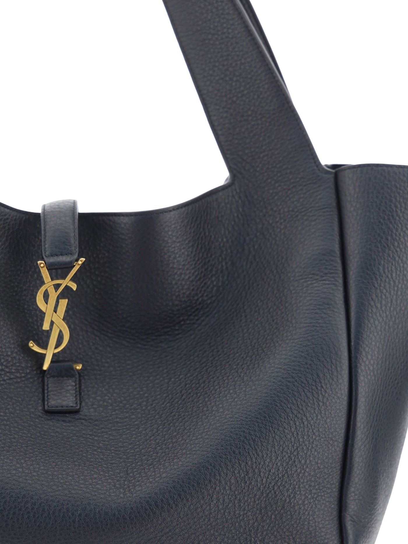 Saint Laurent Shoulder Bag — Black Leather