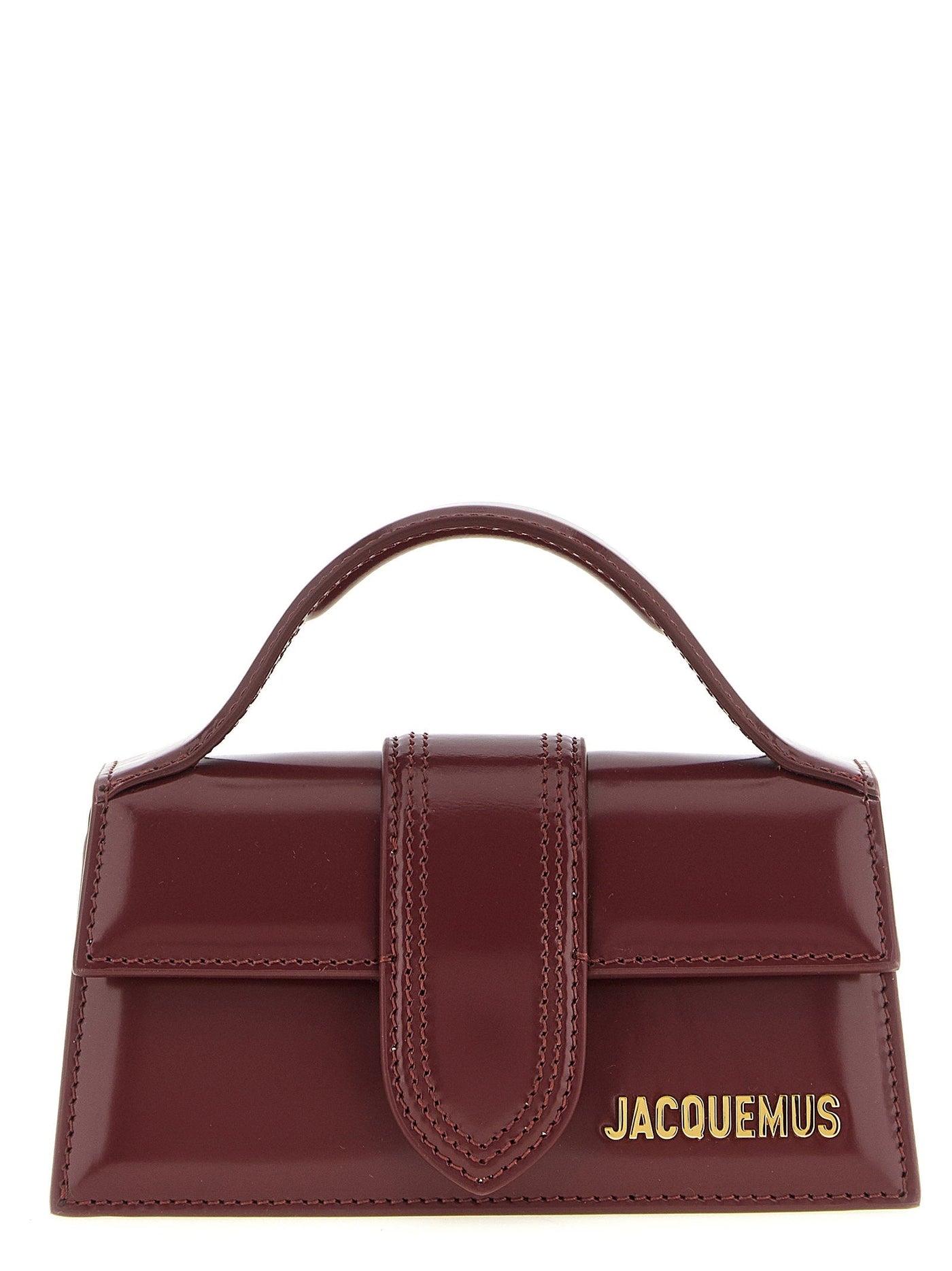 Jacquemus Top Handle Bag — Burgundy
