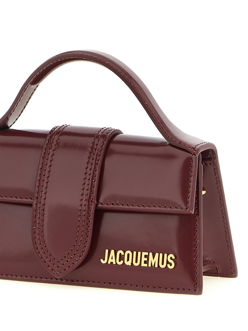 Jacquemus Top Handle Bag — Burgundy