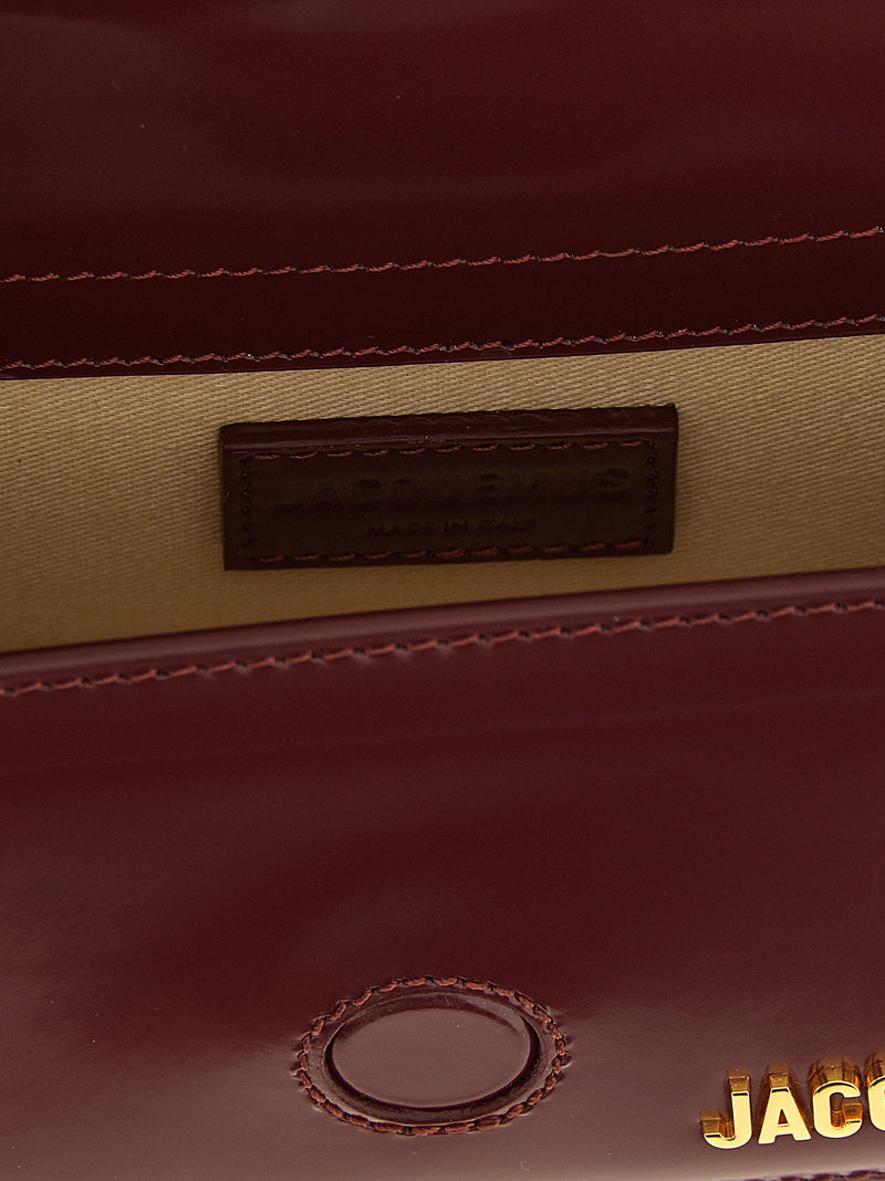 Jacquemus Top Handle Bag — Burgundy