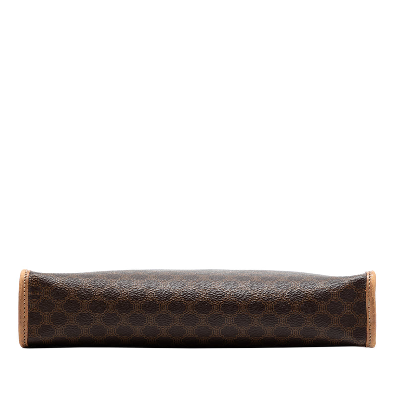 Macadam Coated Canvas Clutch - Image 3