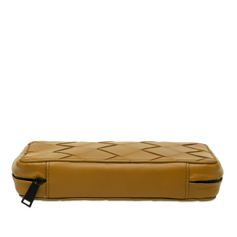Nappa Maxi Intrecciato Zippered Pouch - Image 3
