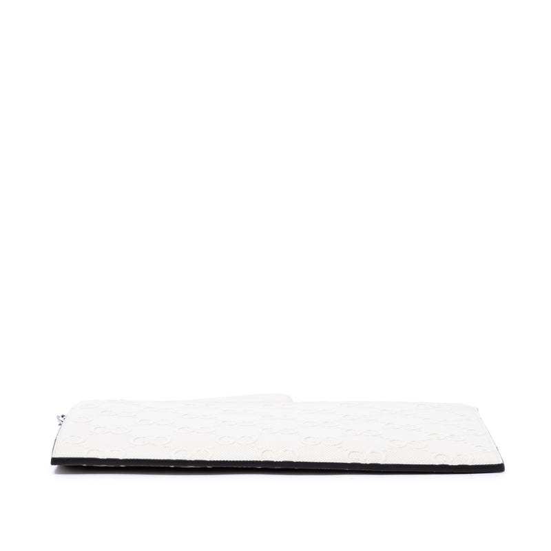 GG Embossed Perforated Calfskin Wristlet Clutch - Image 3