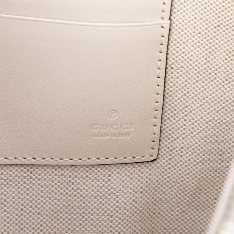 GG Embossed Perforated Calfskin Wristlet Clutch - Image 5