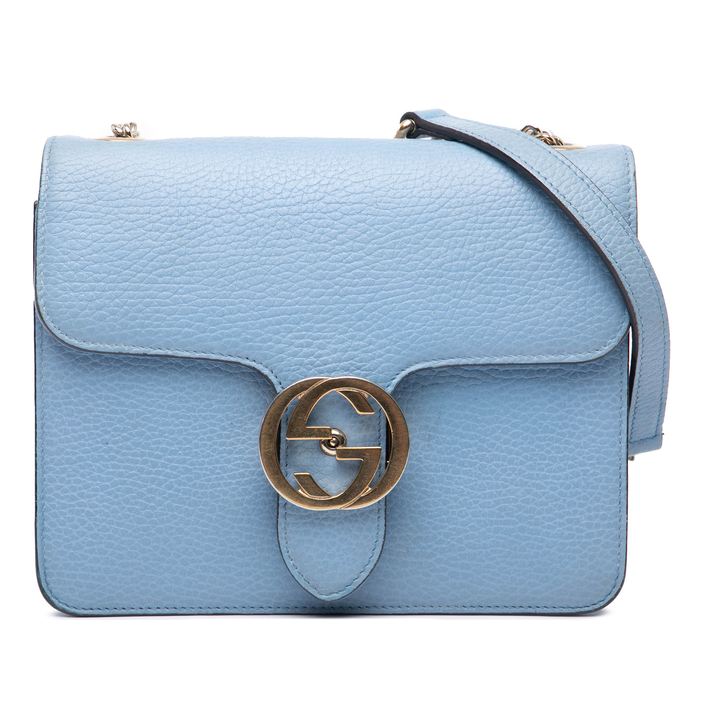 Small Dollar Calfskin Interlocking G Crossbody - Image 1