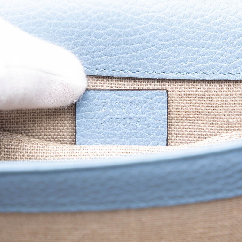 Small Dollar Calfskin Interlocking G Crossbody - Image 6