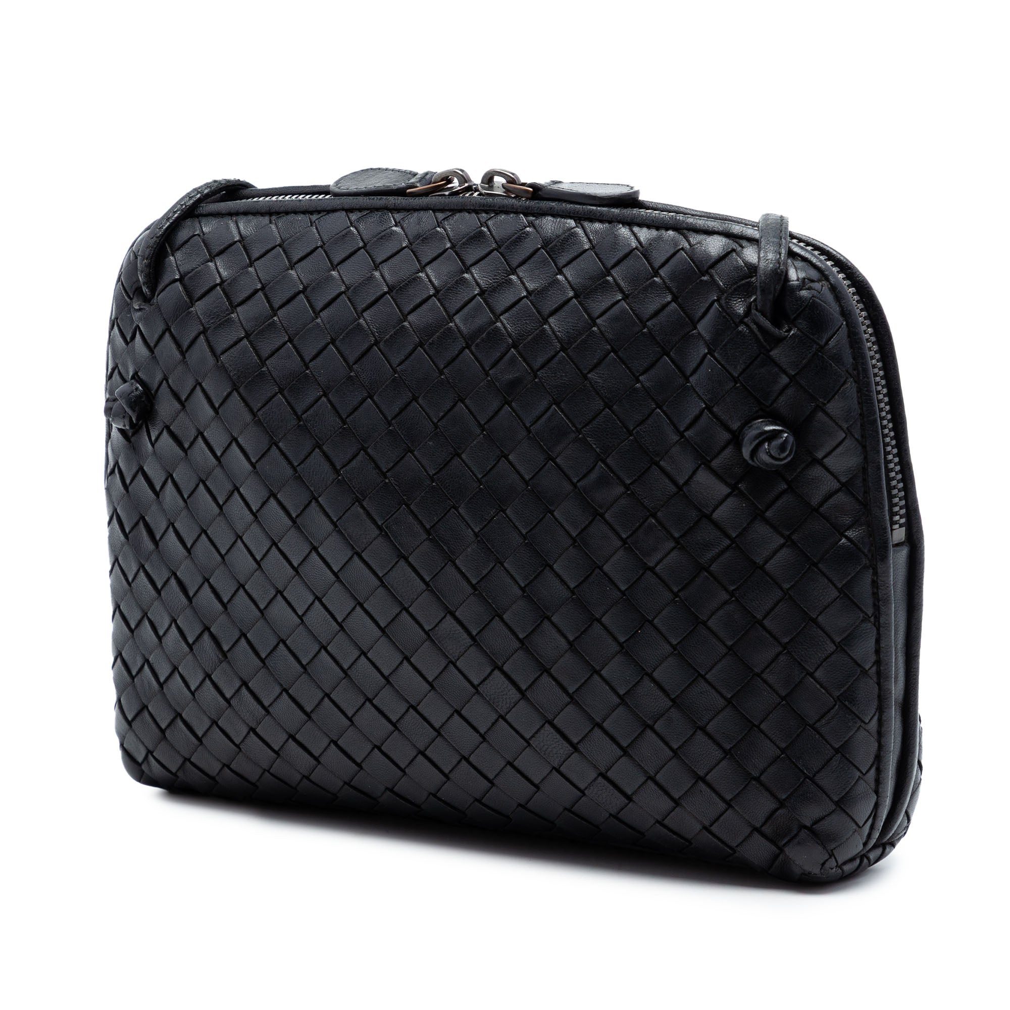 Nappa Intrecciato Nodini Crossbody - Image 2
