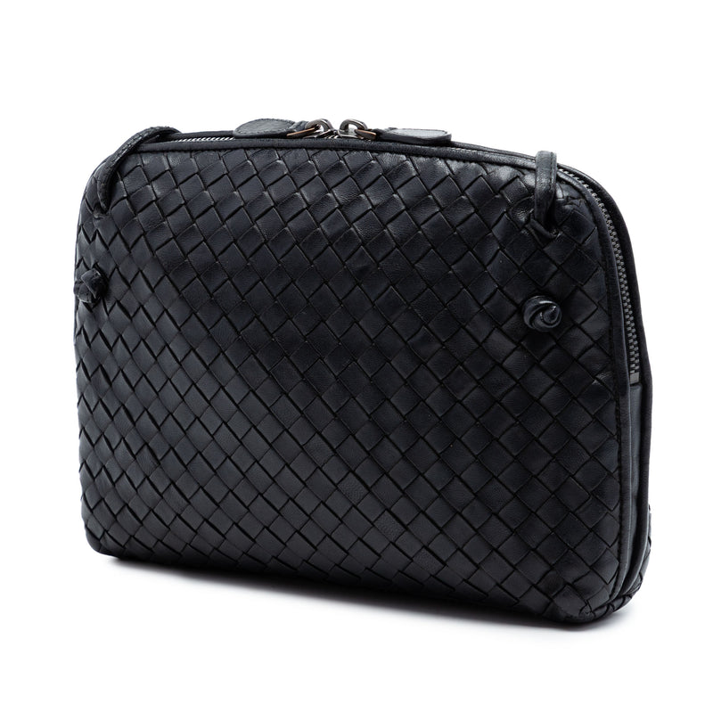 Nappa Intrecciato Nodini Crossbody - Image 2