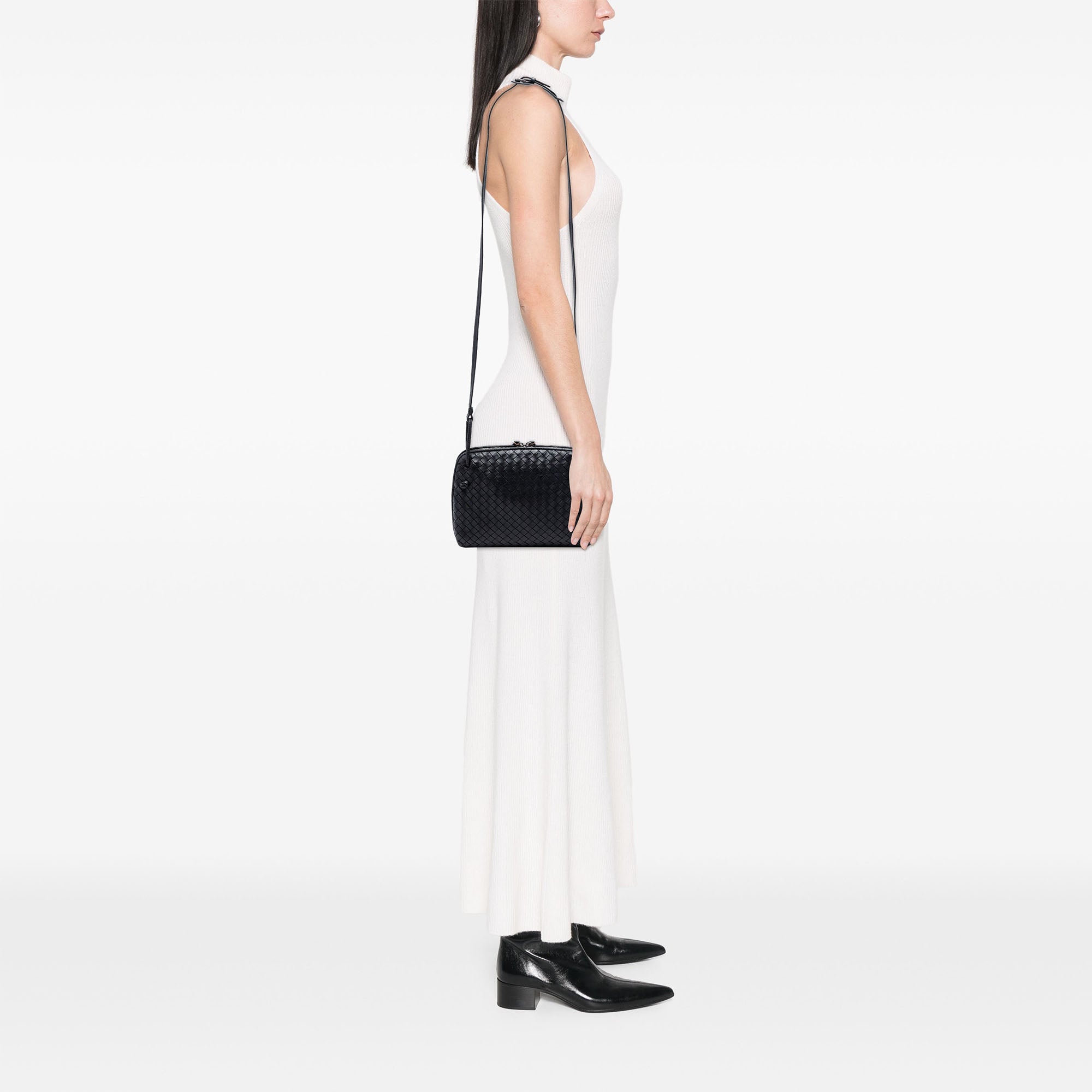 Nappa Intrecciato Nodini Crossbody - Image 6