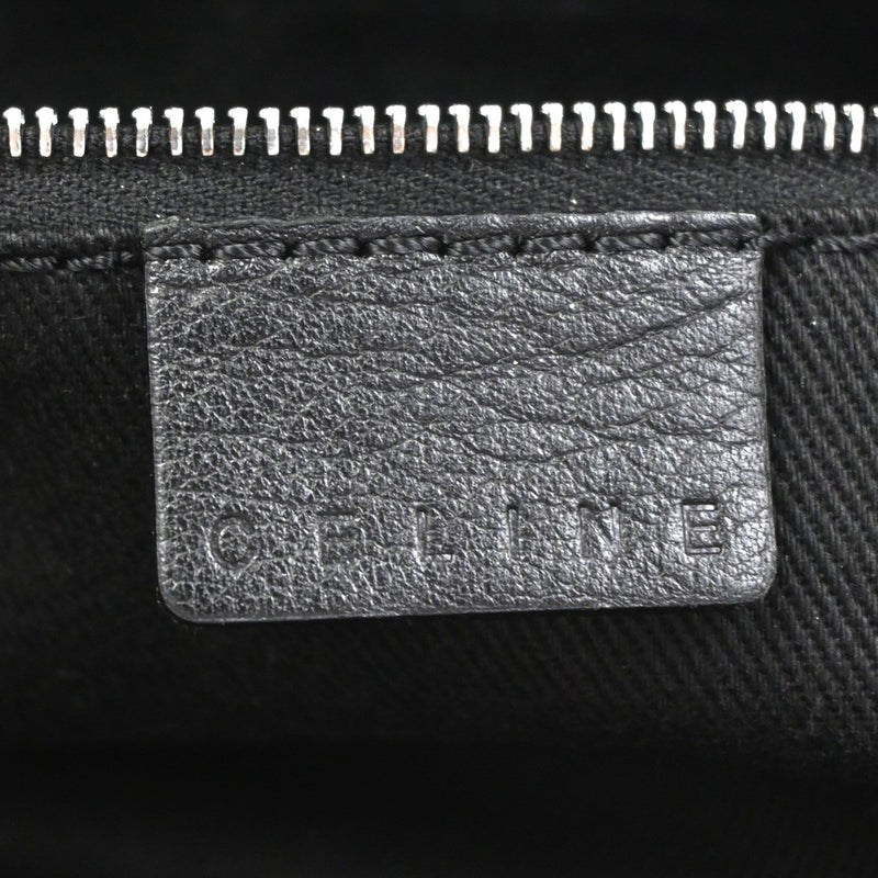 Celine C Macadam Suede Black Bag