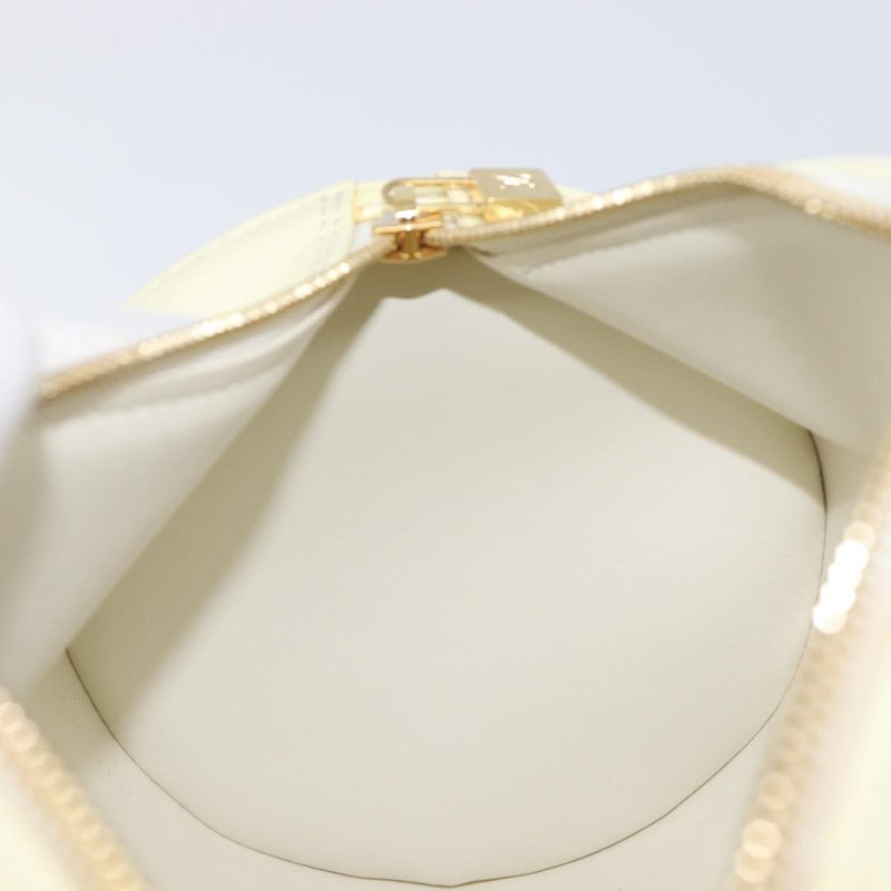 Louis Vuitton Bedford Monogram Vernis Beige Patent_leather Bag