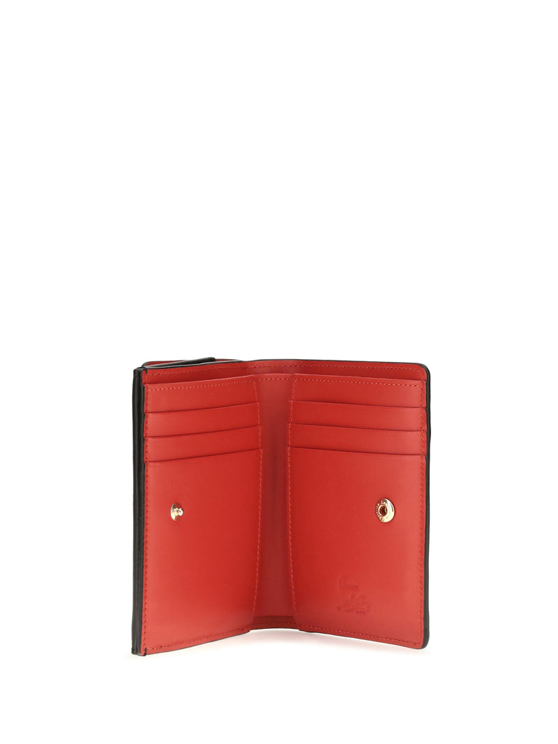 Christian Louboutin Bettina Wallet — Black Calf Leather & Purses
