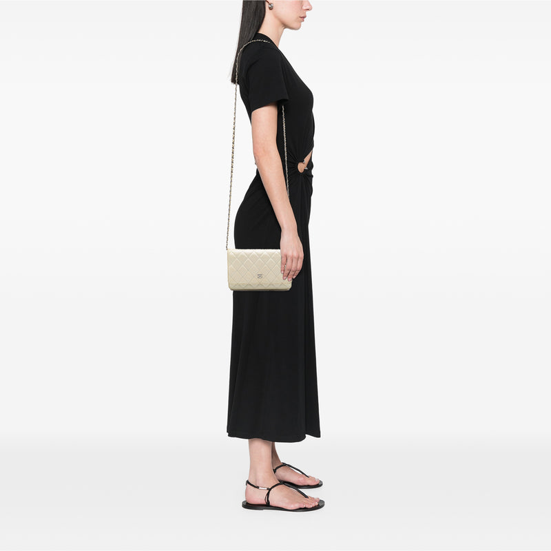 CC Quilted Caviar Wallet on Chain - Image 6