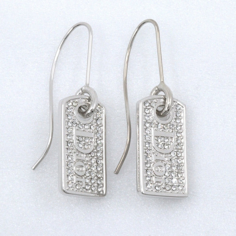 Christian Dior Vintage Logo Metal Silver Bijoux