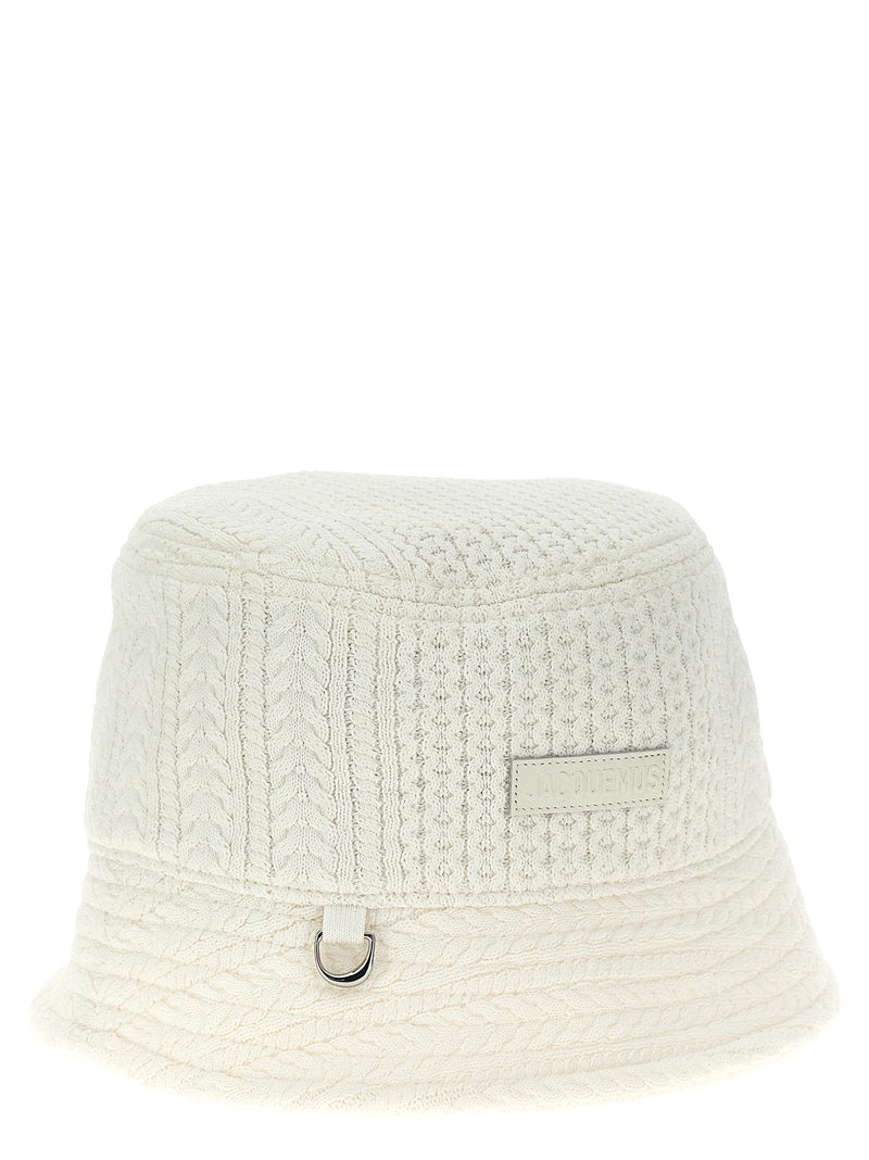 Jacquemus Bucket Hat — White