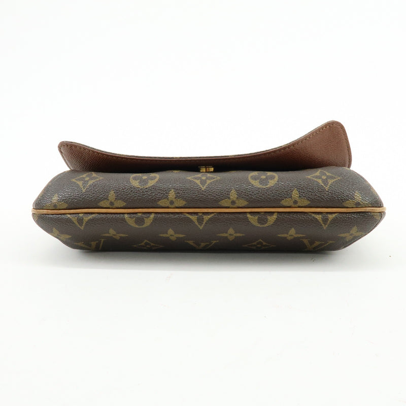 Louis Vuitton Musette Tango Monogram Canvas Brown Bag