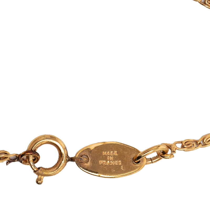 CC Gold Plated Pendant Necklace - Image 4