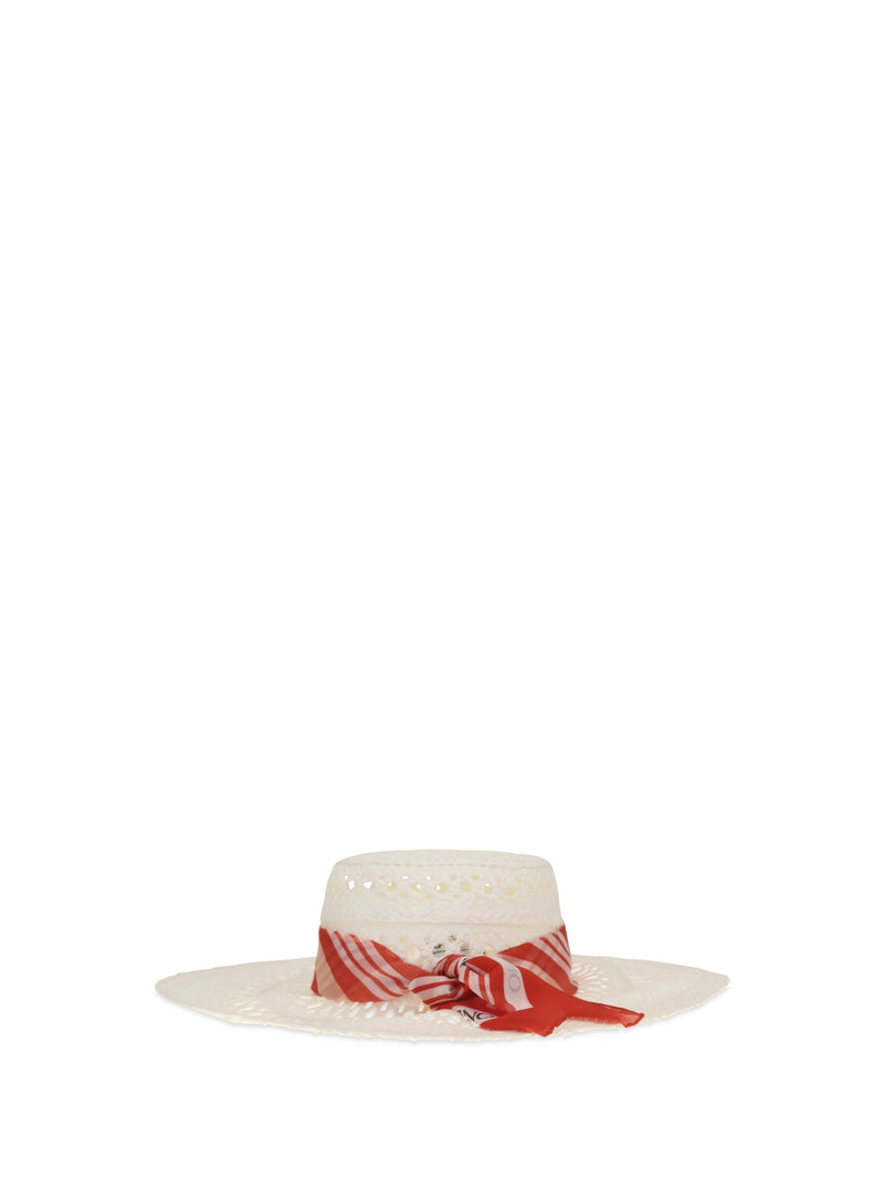 Ermanno Scervino D483v310qas Sun Hat — Beige Straw