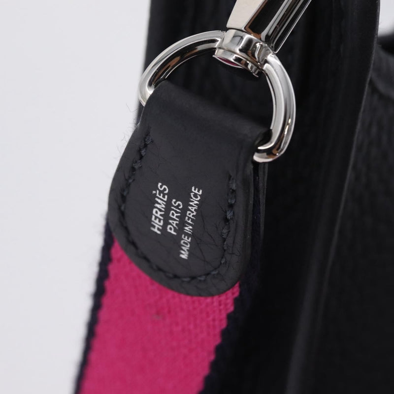Hermes Evelyne Bag Gen Iii Clemence Black Leather
