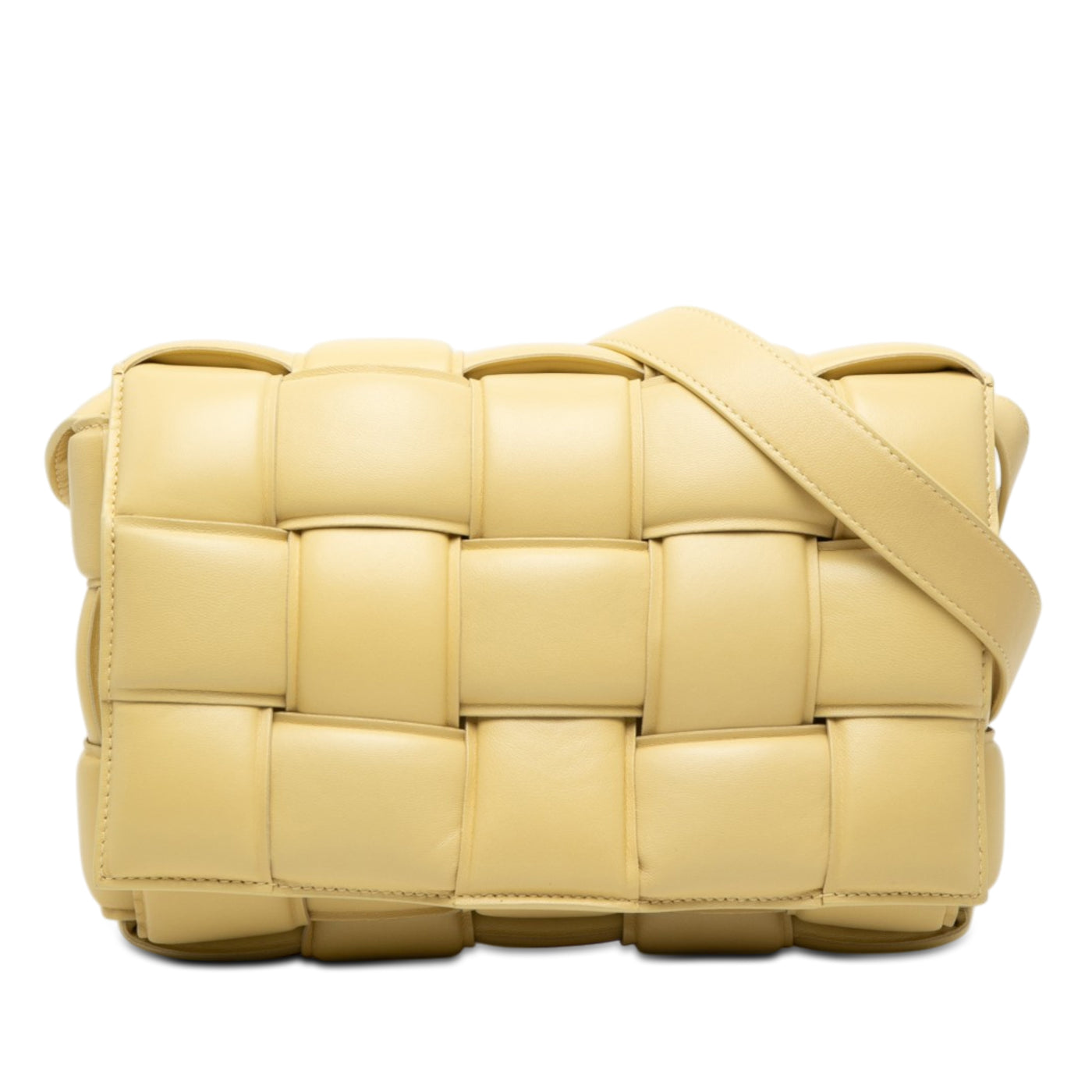 Nappa Intrecciato Padded Cassette Crossbody - Image 1