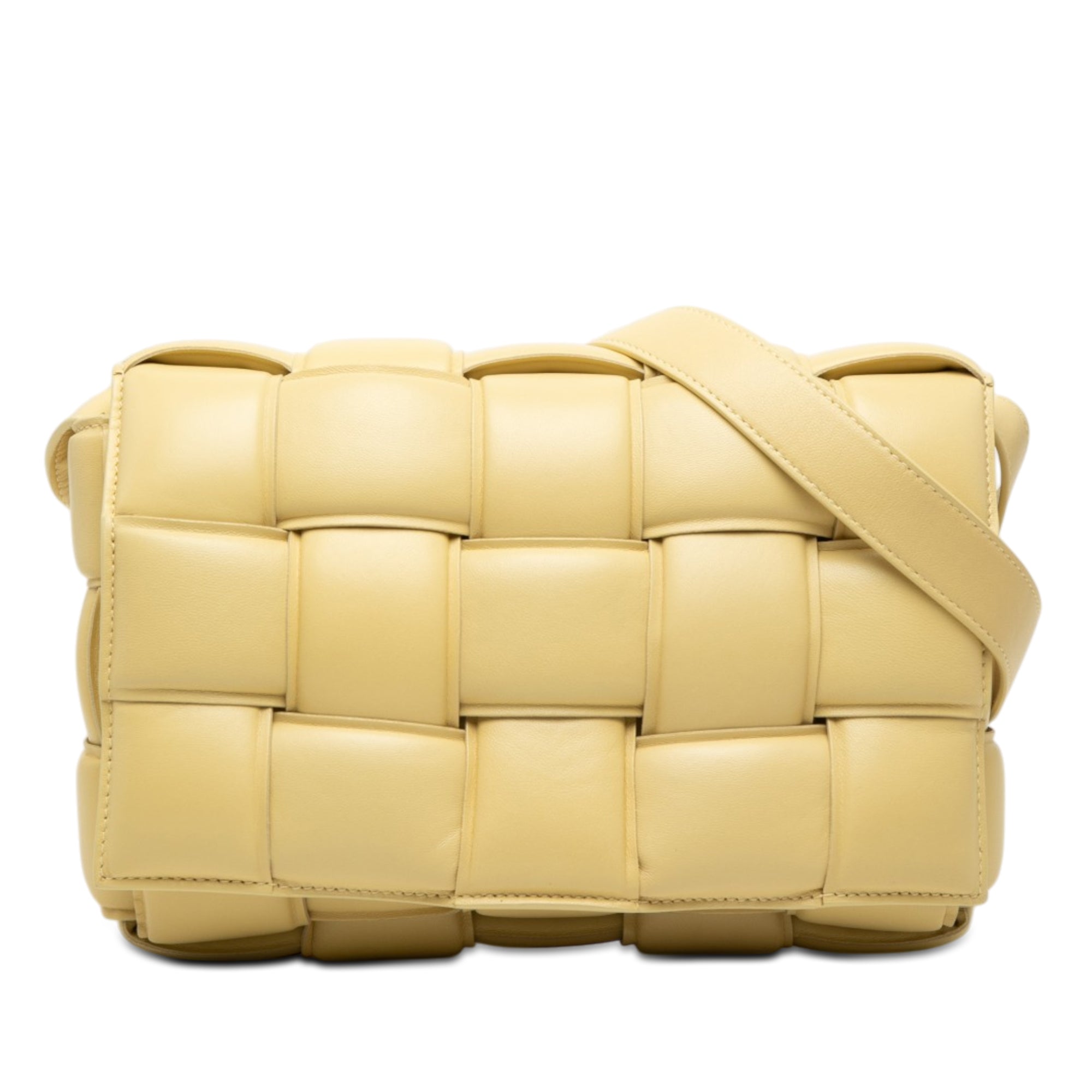 Nappa Intrecciato Padded Cassette Crossbody - Image 1