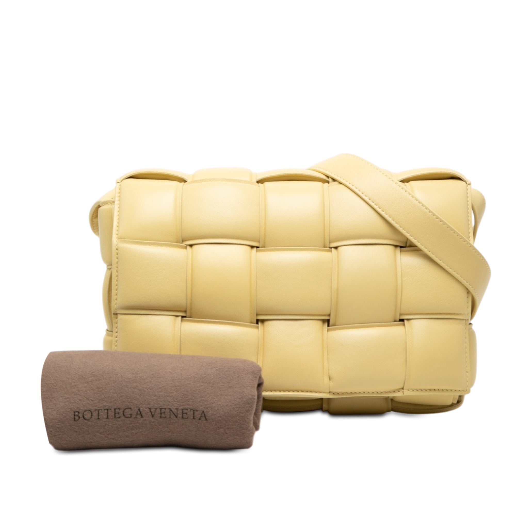 Nappa Intrecciato Padded Cassette Crossbody - Image 8