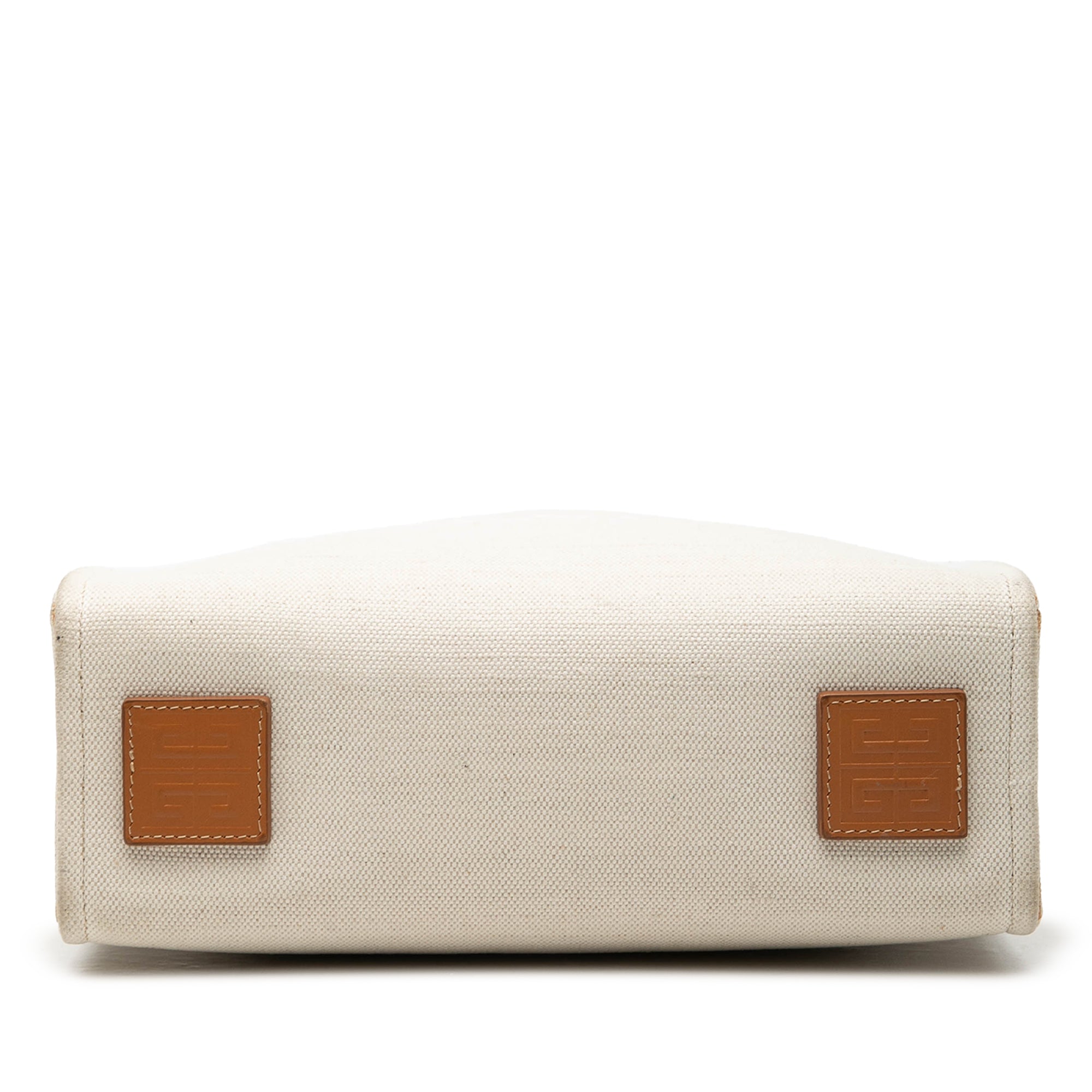 Small Canvas G Tote Shopping Bag - Image 3
