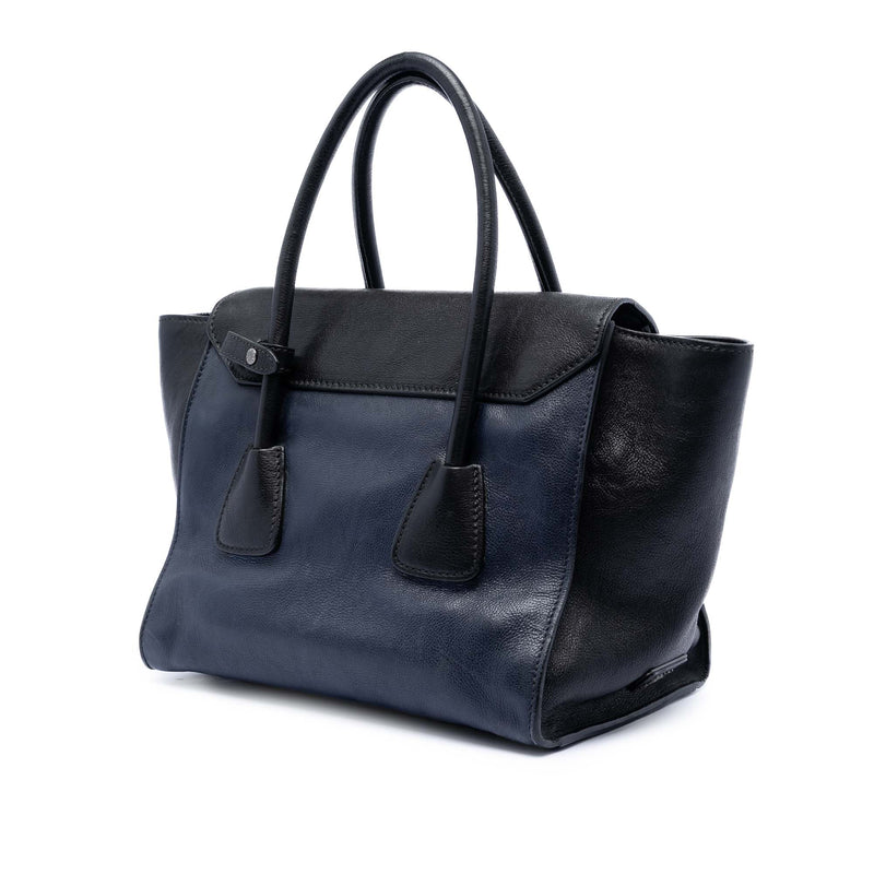 Bicolor Glace Calf Sound Lock Satchel - Image 2