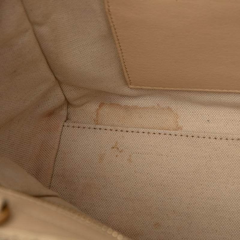 Baby Raffia Monogram Downtown Cabas - Image 5
