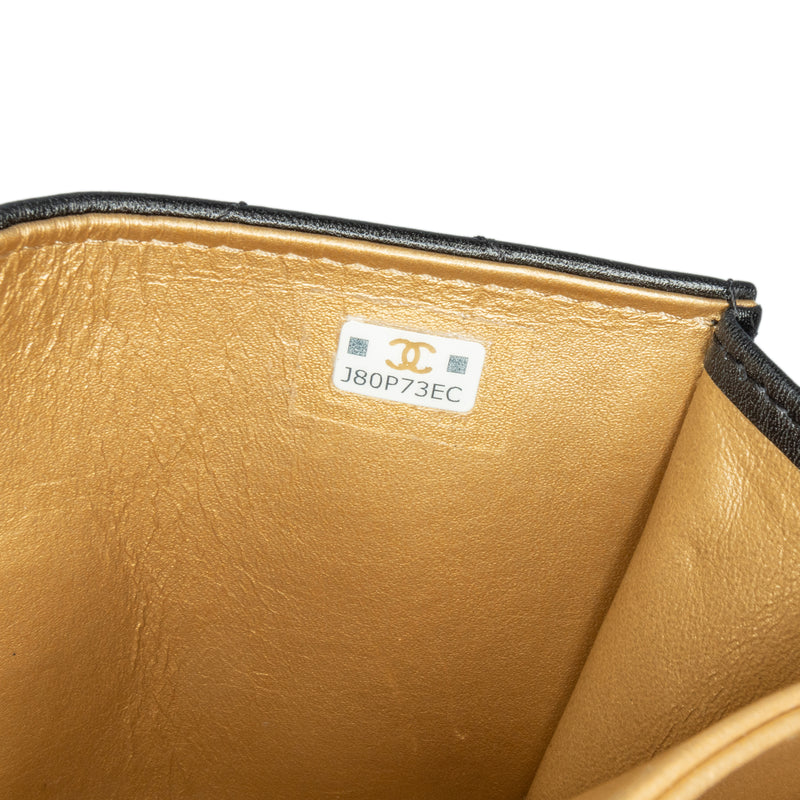Quilted Calfskin Strass Card Holder On Chain - Image 6