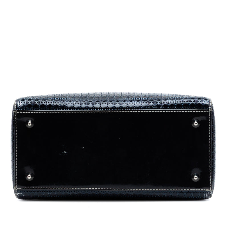 Medium Ombre Metallic Patent Microcannage Lady Dior - Image 3
