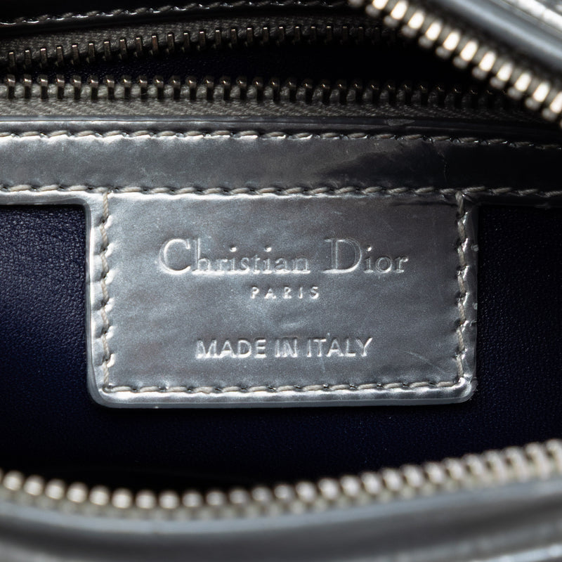Medium Ombre Metallic Patent Microcannage Lady Dior - Image 5