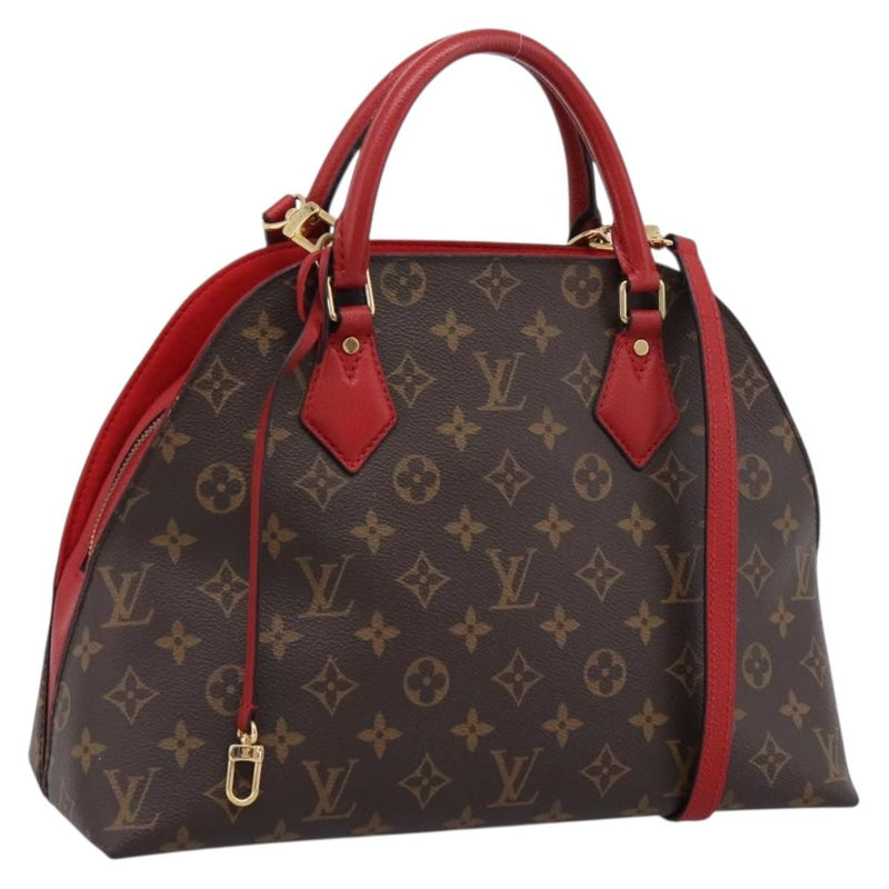 Louis Vuitton Alma Bnb Monogram Canvas With Leather Brown Bag