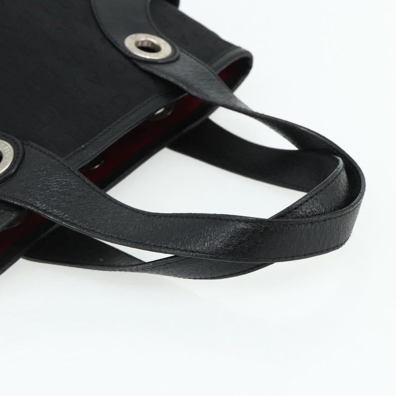 Bvlgari Logomania Canvas Black Bag