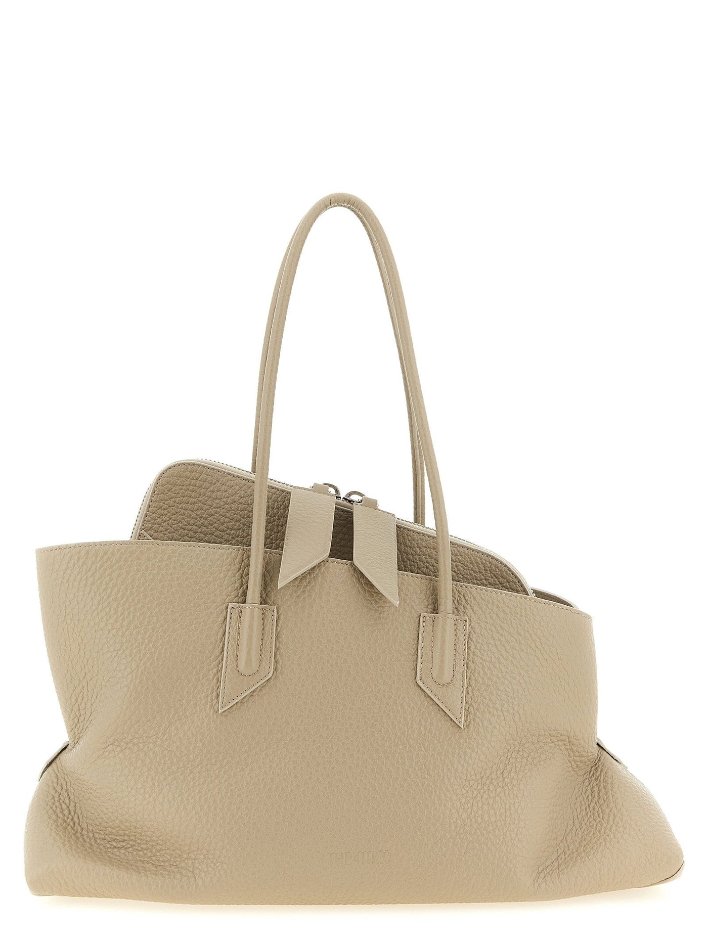 The Attico Shoulder Bag — Beige