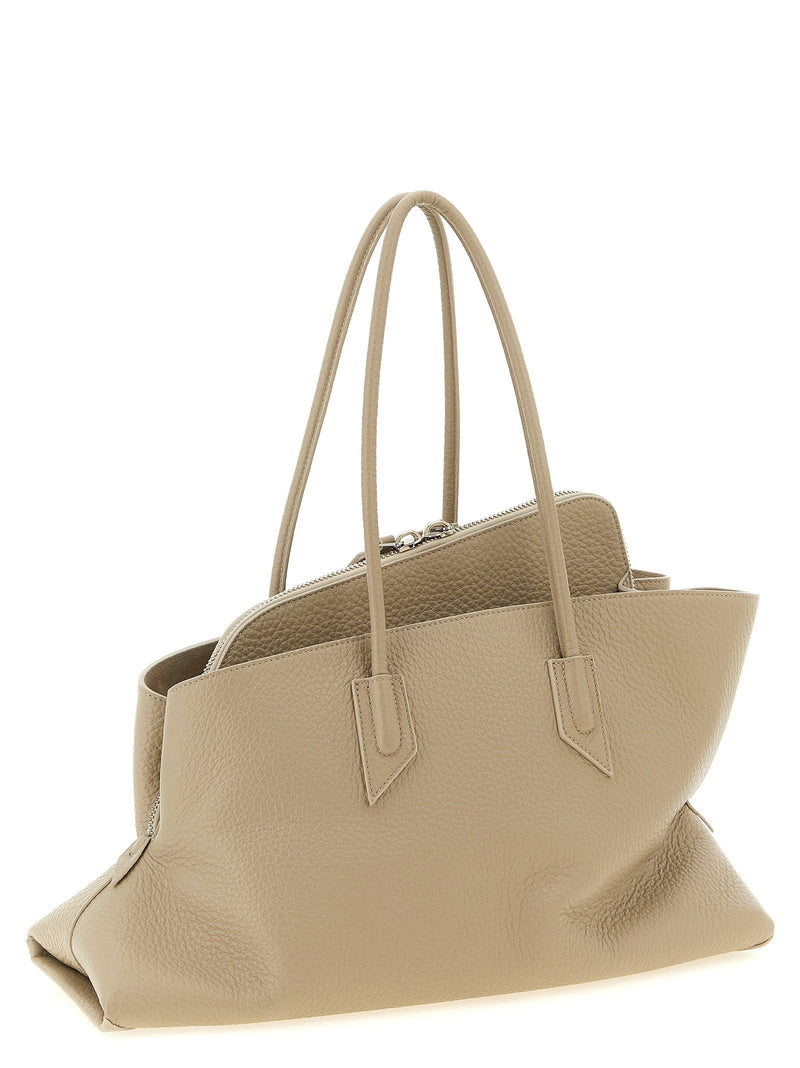 The Attico Shoulder Bag — Beige