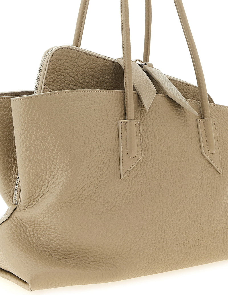 The Attico Shoulder Bag — Beige
