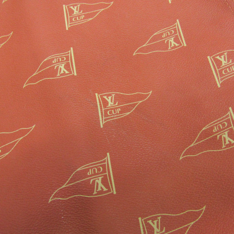 Louis Vuitton Cup Garment Cover Coated Canvas Orange Bag