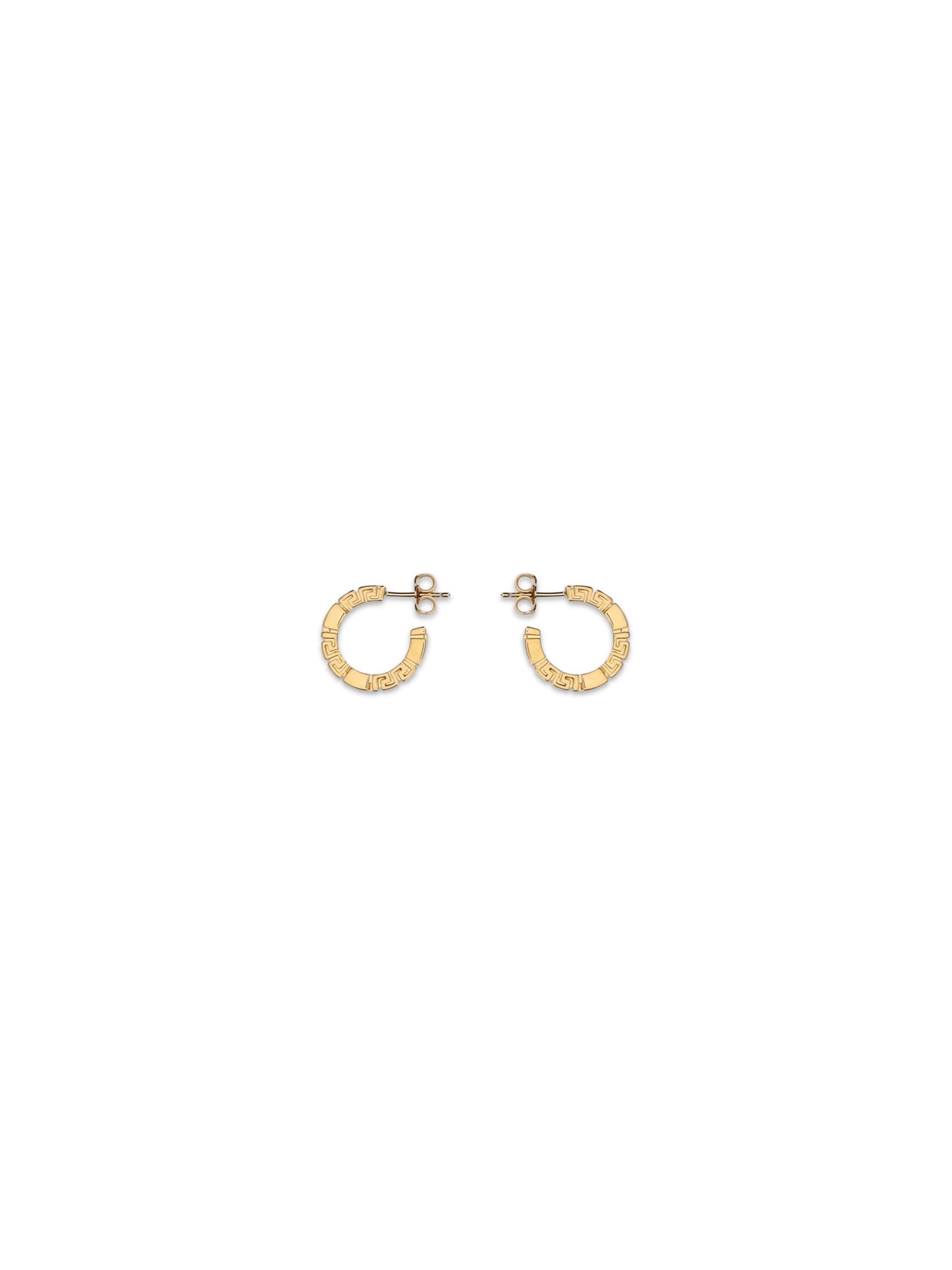 Versace Earrings — Gold Brass