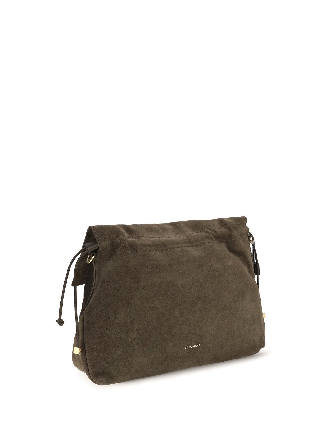 Coccinelle Lidia Shoulder Bag — Taupe Calf Leather