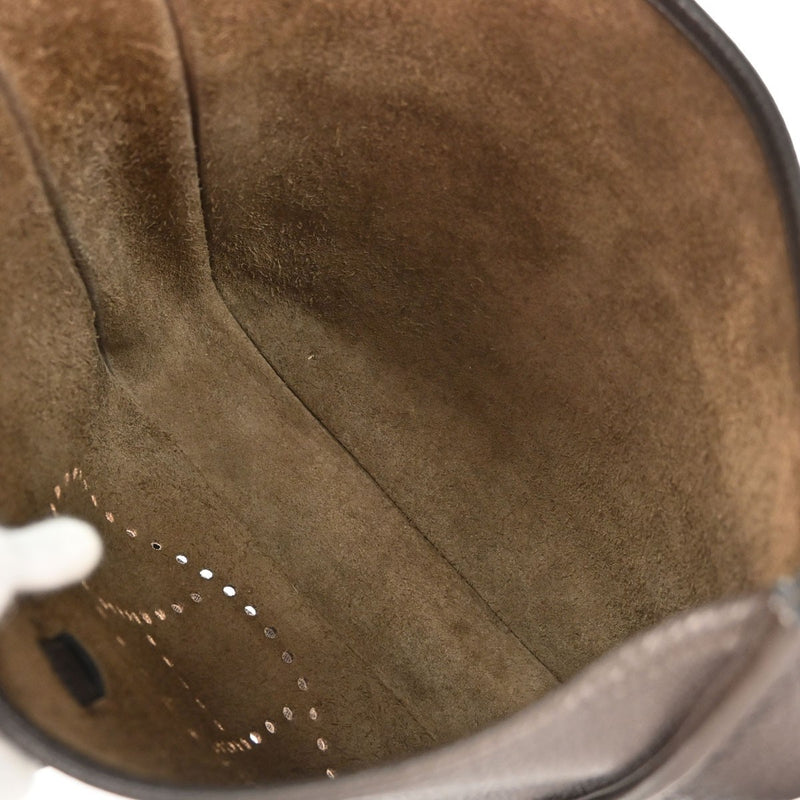 Hermes Evelyne Bag Gen Iii Clemence Brown Leather