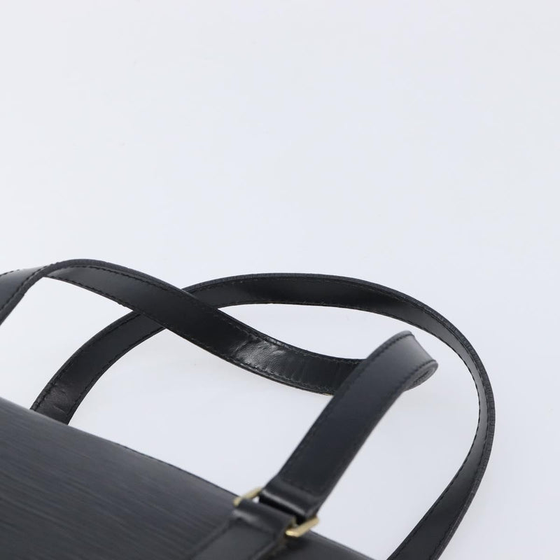 Louis Vuitton Soufflot Epi Leather Black Bag
