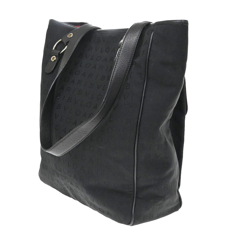 Bvlgari Vintage Canvas Black Bag