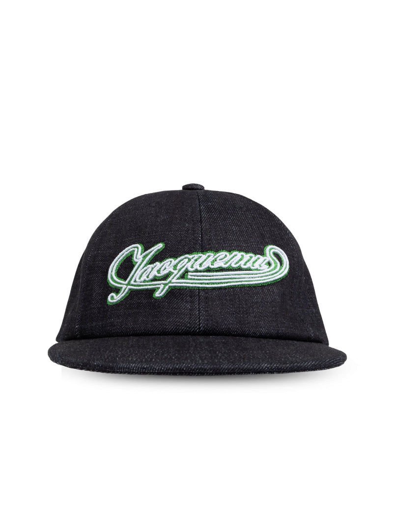 Jacquemus 255ac7181782380 Logo-Embroidered Cotton Baseball Cap — Navy Caps