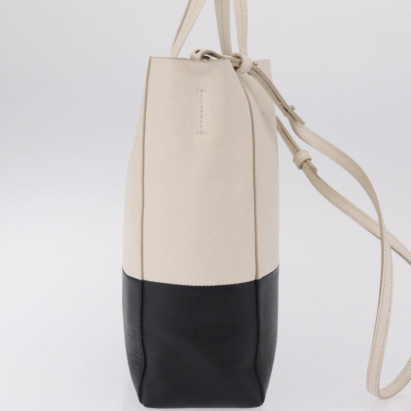 Celine Vertical Bi-Cabas Leather Black Bag